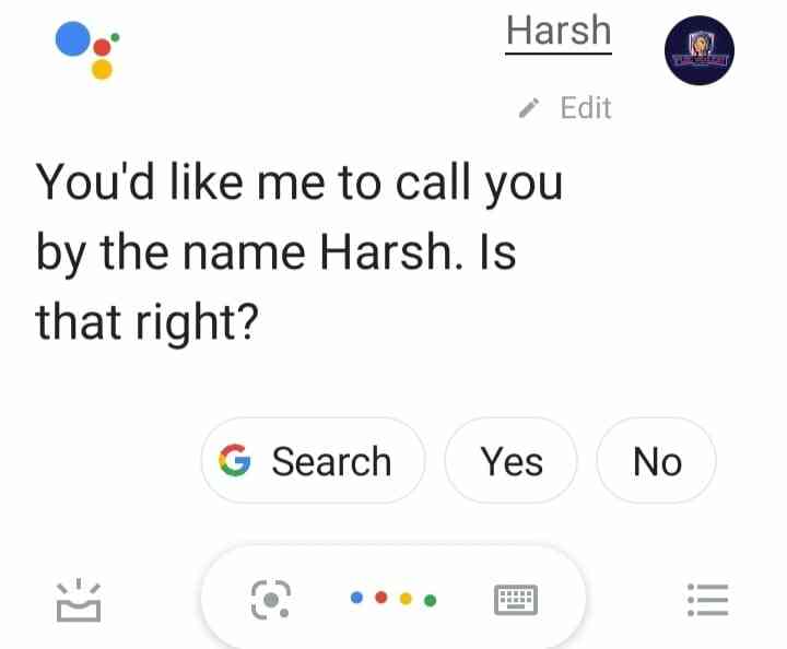 Google Mera Naam harsh