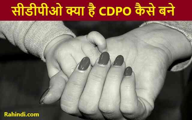 CDPO Officer Kaise Bane